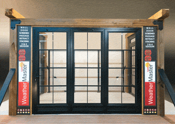 WeatherMaster Bi-Fold Door Gif