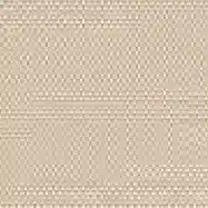 Close-up texture of Sunspace Sand 107 window shade fabric, featuring a light beige woven mesh pattern.